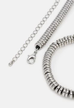 Pier One Set - Collier - Silver-Coloured -Pier One 024f5214d8db4f7d83effab42f3b21d6