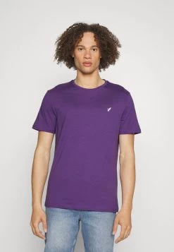 Pier One Unisex 5 Pack - T-Shirt Basique - Light Blue/Purple/White -Pier One 095b9a3674da4547b14b54174212bae2