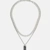 Pier One 2 Pack - Collier - Silver-Coloured 1 Pier One 2 Pack - Collier - Silver-Coloured -Pier One 10f41ce0c1944510a6e66259a8f1d8af