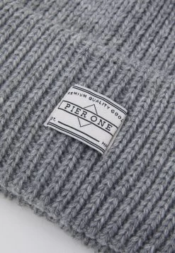 Pier One Unisex 3 Pack - Bonnet - Black/Grey/Khaki -Pier One 198528d5ccb741b187f246bd3917d6bc