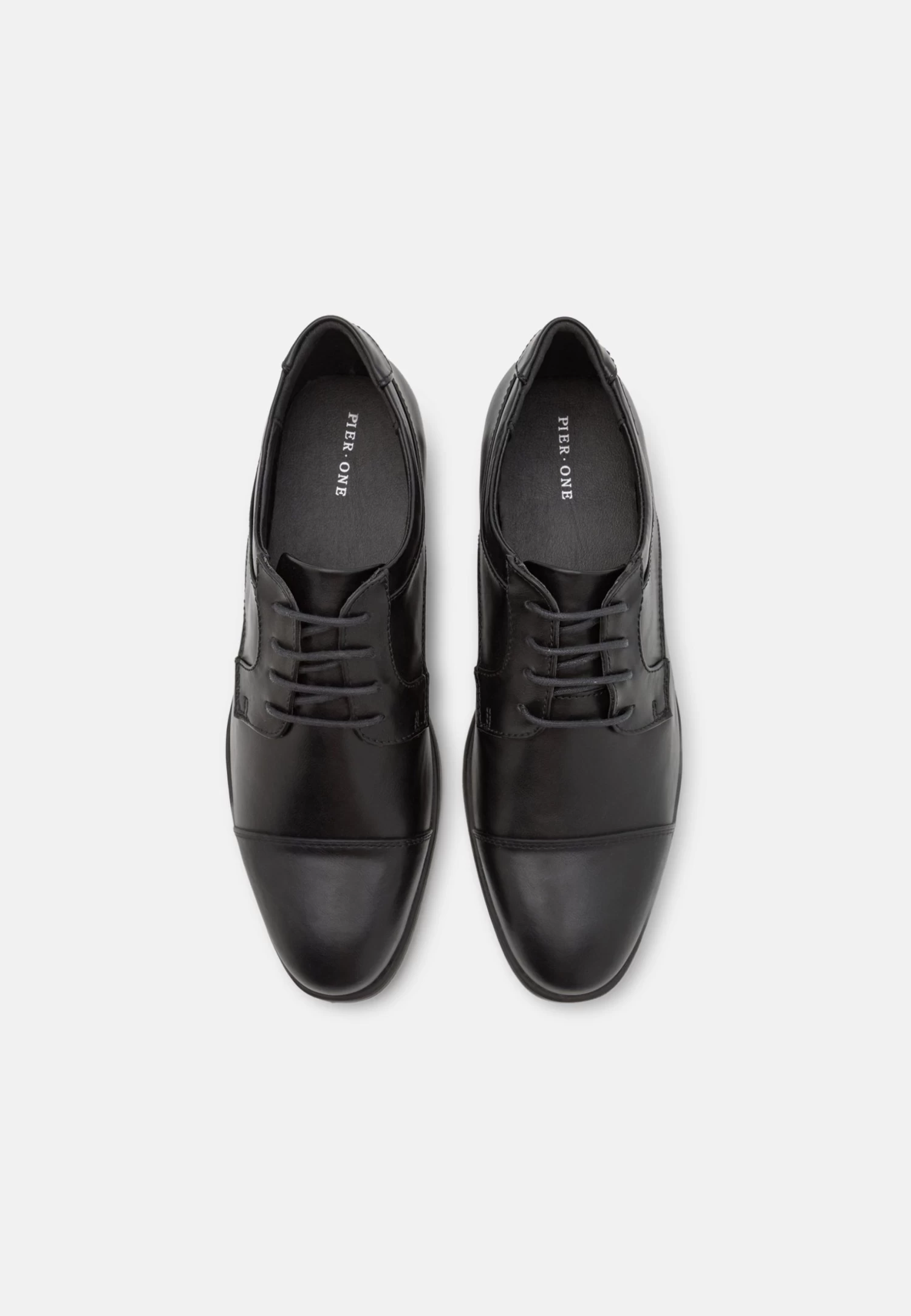 Pier One Unisex - Derbies - Black 6 Pier One Unisex - Derbies - Black – Image 4