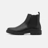 Pier One Unisex - Bottines - Black 2 Pier One Unisex - Bottines - Black -Pier One 3054e604895748bdbd0a8d3833b384e3
