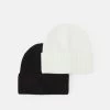 Pier One Unisex 2 Pack - Bonnet - Black/White
