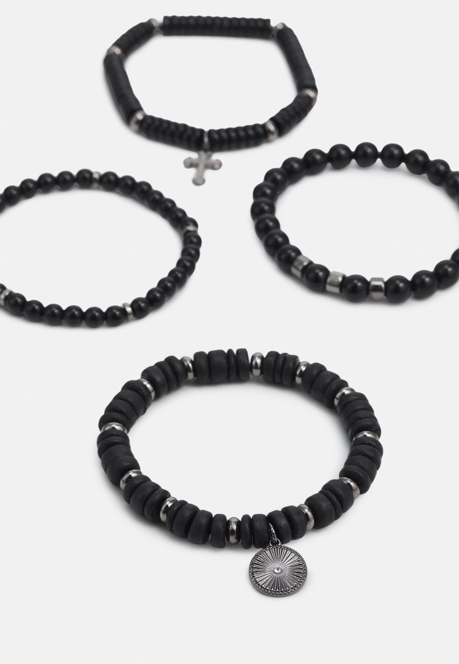 Pier One 4 Pack - Bracelet - Black 5 Pier One 4 Pack - Bracelet - Black – Image 3