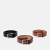 Pier One 3 Pack - Ceinture - Black - 802_Brown - 702_Cognac - 708 1 Pier One 3 Pack - Ceinture - Black - 802_Brown - 702_Cognac - 708 -Pier One 3b19fa6682804d08a950889ace4cac7c