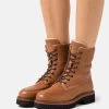Pier One Leather Winter Boot - Bottines À Lacets - Cognac -Pier One 47767b4b1e63474282e747464afbf6d3