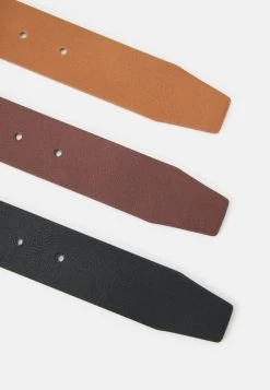 Pier One 3 Pack Unisex - Ceinture - Black/Brown/Cognac 8 Pier One 3 Pack Unisex - Ceinture - Black/Brown/Cognac -Pier One 5093dbbd357b48f4906cc633ff9bf4ec