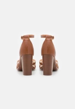 Pier One Leather - Sandales À Talons Hauts - Cognac 11 Pier One Leather - Sandales À Talons Hauts - Cognac -Pier One 6ceb597c8248494b81a8c8c0f59690f0