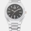 Pier One Montre - Silver- Coloured/Black