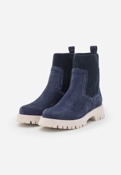 Pier One Leather - Bottines À Plateau - Dark Blue -Pier One 7adfd56b40514dbaac9c987ab2b3ba05