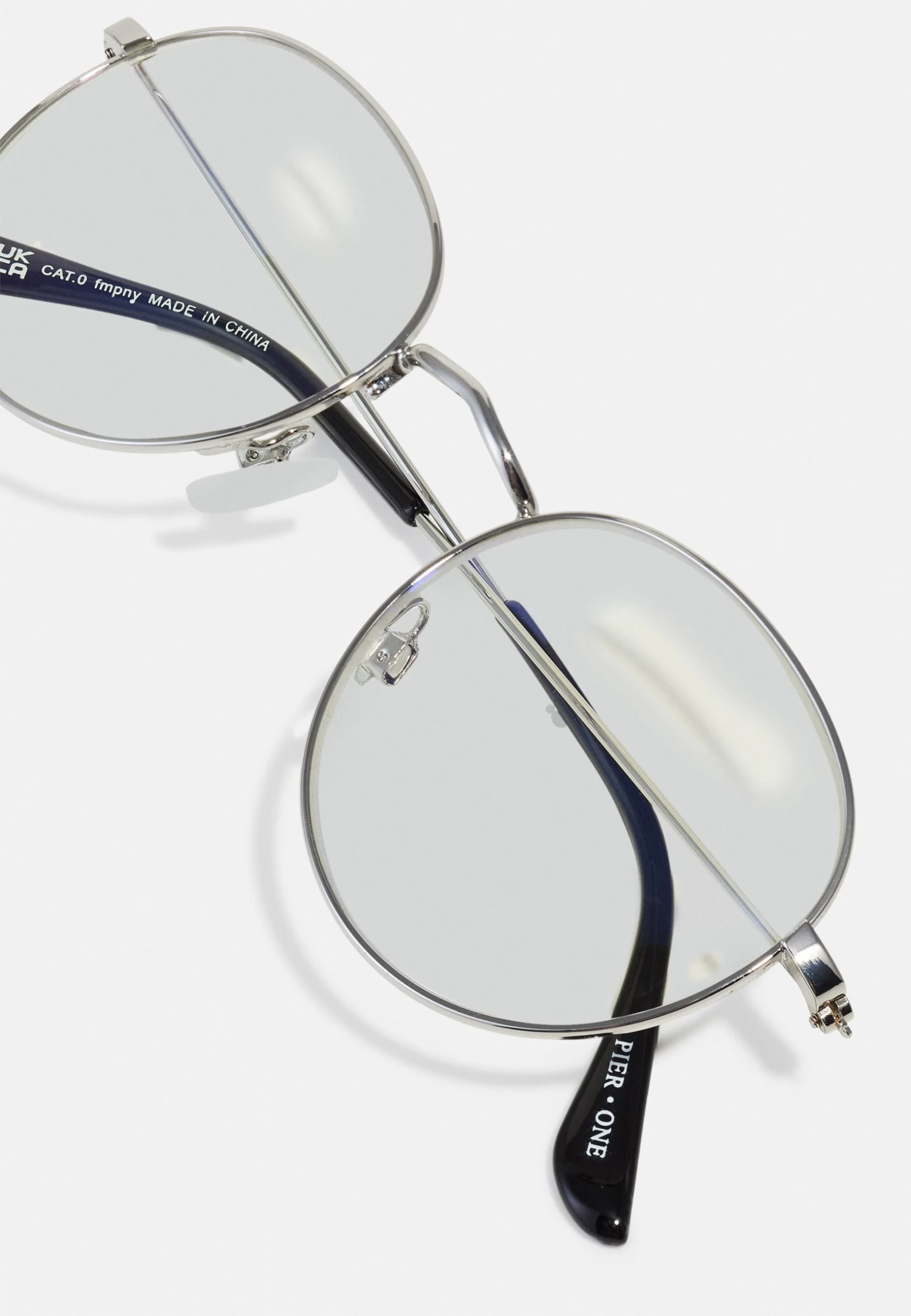 Pier One Unisex - Lunettes Anti-Lumière Bleue - Silver 6 Pier One Unisex - Lunettes Anti-Lumière Bleue - Silver – Image 4
