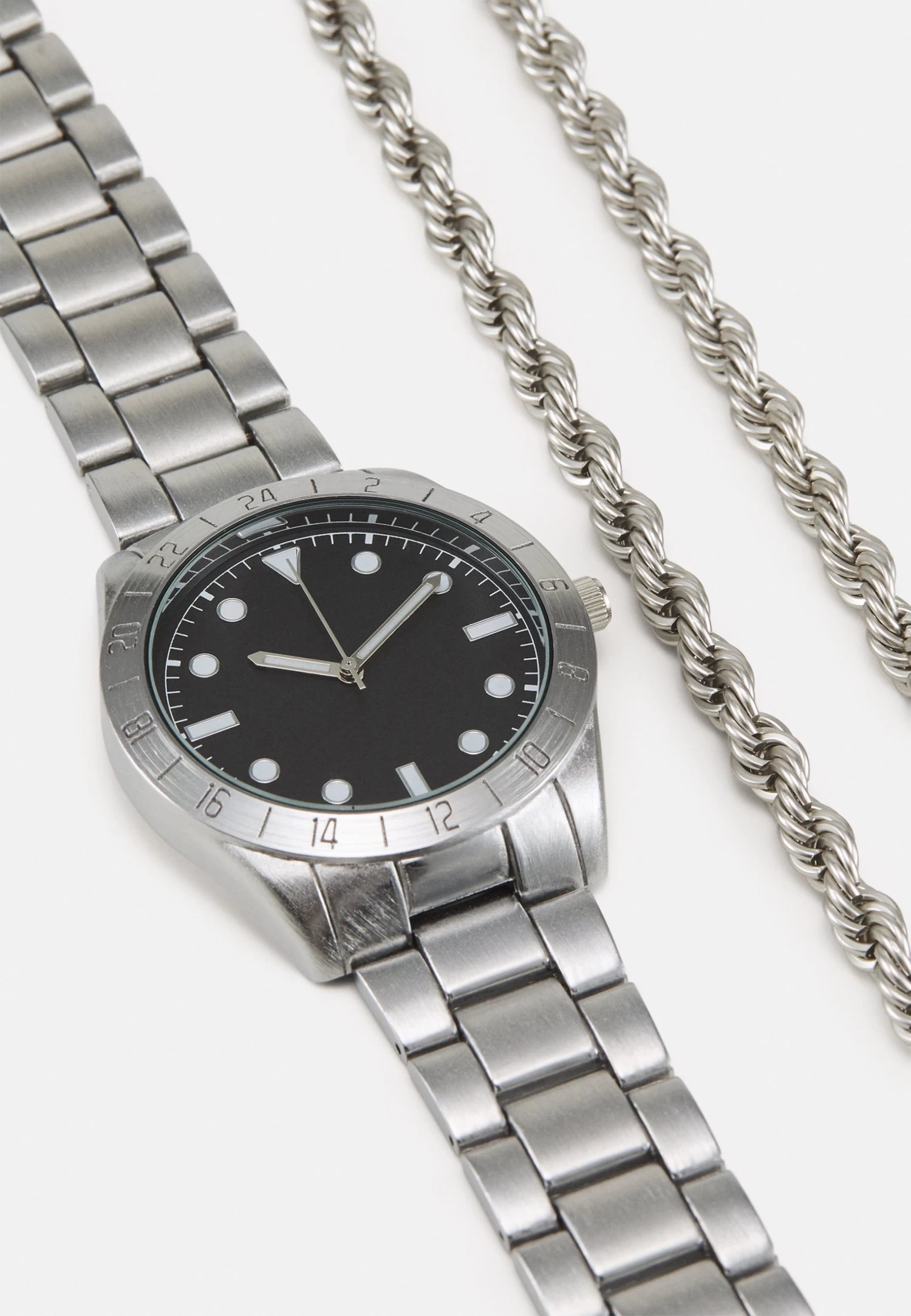 Pier One Set - Collier - Silver-Coloured/Black 8 Pier One Set - Collier - Silver-Coloured/Black – Image 6