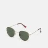 Pier One Unisex - Lunettes De Soleil - Gold-Coloured/Green -Pier One 836db2a5f2f344bea00e17573901ea9a