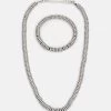 Pier One Set - Collier - Silver-Coloured 1 Pier One Set - Collier - Silver-Coloured -Pier One 8eba1aacd5d647b89ce454c1ac346139