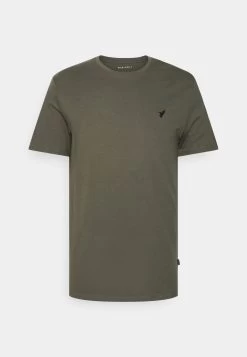 Pier One Unisex 5 Pack - T-Shirt Basique - White/Brown/Dark Blue -Pier One b7e09beb4f644943a45f210f6c79e412