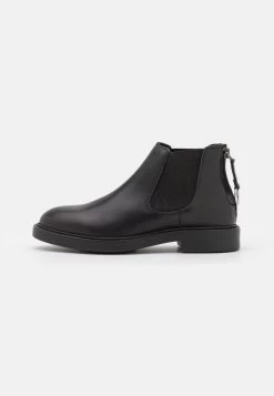 Pier One Leather - Boots À Talons - Black