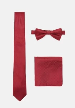 Pier One Set - Cravate - Bordeaux