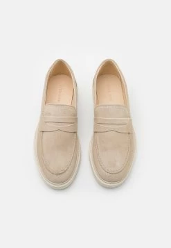 Pier One Leather - Mocassins - Beige -Pier One ecd4c7f6b0414c85b1eebf8ff7f0dc90