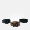 Pier One 3 Pack - Ceinture - Black - 802_Brown - 702_Dark Blue - 503 2 Pier One 3 Pack - Ceinture - Black - 802_Brown - 702_Dark Blue - 503 -Pier One ee37423f2185415eafccaa9aac4ff94e