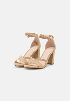 Pier One Sandales À Talons Hauts - Beige -Pier One f449f4eb220b4a3ba91b46db567c638d