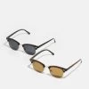 Pier One 2 Pack - Lunettes De Soleil - Brown/Black 1 Pier One 2 Pack - Lunettes De Soleil - Brown/Black -Pier One fc843ea18b9a49fb93975930696106b8