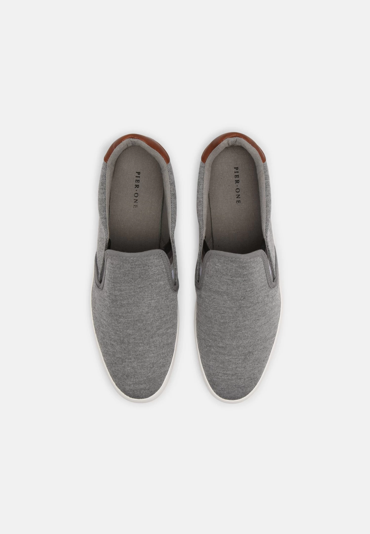 Pier One Unisex - Mocassins - Dark Grey 6 Pier One Unisex - Mocassins - Dark Grey – Image 4